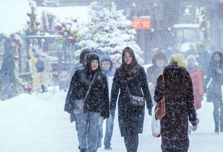 В Петербурге и Москве резко похолодает после Рождества