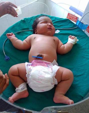 В Дагестане родилась девочка-богатырь весом более 6 кг