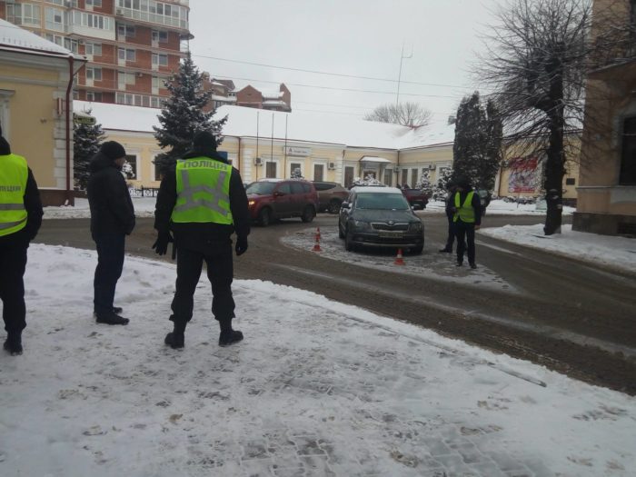 В центрі Тернополя збили пішохода (фото)