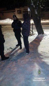 В День закоханих у Тернополі затримали чоловіка з наркотиками (фото)