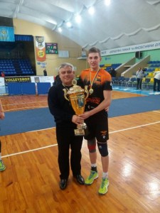 Тернопільський студент-волейболіст став володарем Кубка України