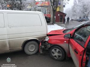 Зимова їзда у Тернополі: за добу зафіксовано 17 ДТП