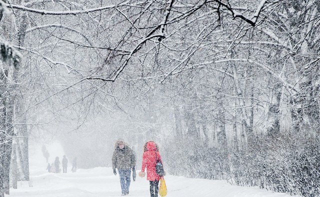 Атмосферні фронти наближаються на Тернопільщину: передбачають снігопади і завірюхи