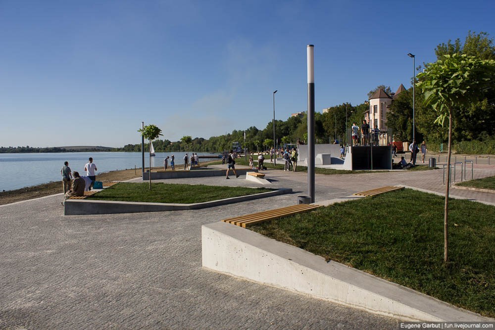 Тернопільський пляж «Циганка» отримав гран-прі престижного архітектурного конкурсу