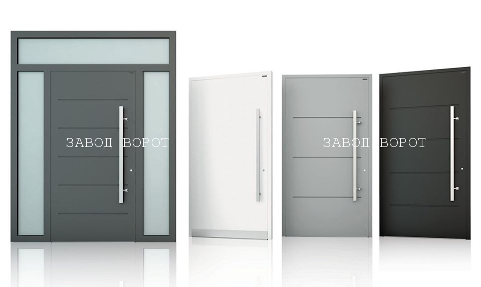 ТОП-5 дизайнерських дверей для приватного будинку з алюмінію (ФОТО, ВІДЕО)
