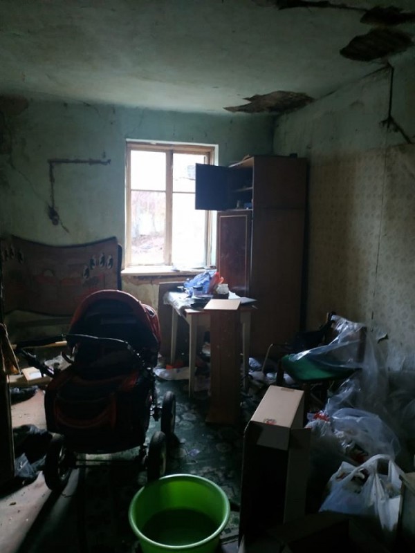 У Києві в жахливих умовах проживає сім’я з Тернопільщини (ФОТО)