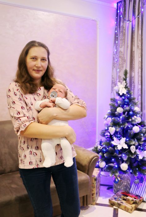 На Тернопільщині у подружжя після шести донечок таки народився бажаний синочок (ФОТО)