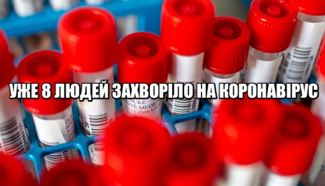 На Тернопільщині уже 8 людей захворіло на коронавірус