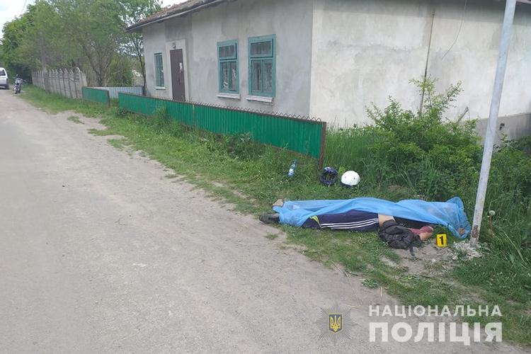 Їхав на великій швидкості: на Чортківщині в результаті ДТП загинув молодий мотоцикліст (ФОТО)