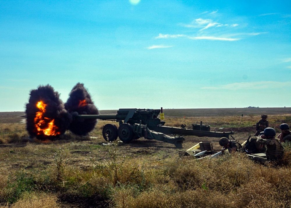 Тернопільські артилеристи отримали відзнаки від командування ООС