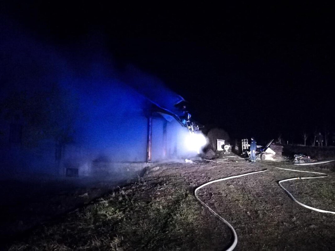 На Тернопільщині трапилася масштабна пожежа (ФОТО)