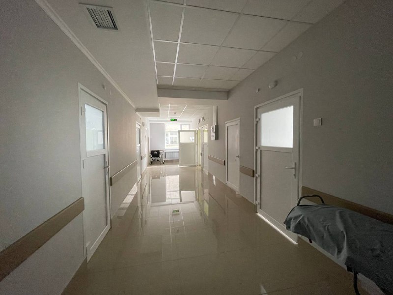 У Тернопільській обласній дитячій лікарні триває ремонт одного з відділень (ВІДЕО)