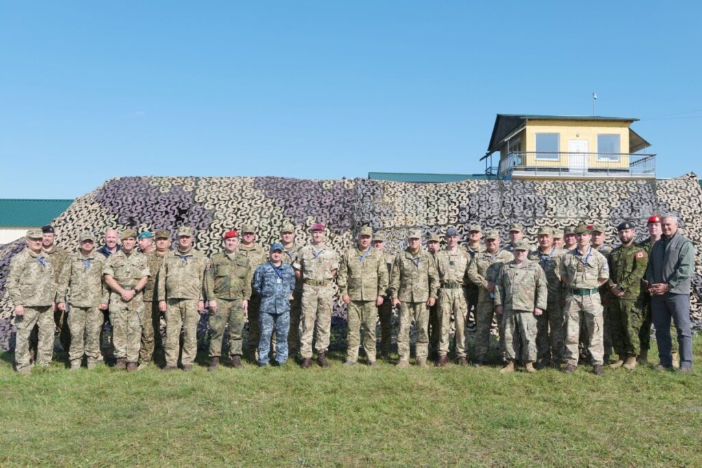 Українські військові провели спільні навчання з офіцерами НАТО